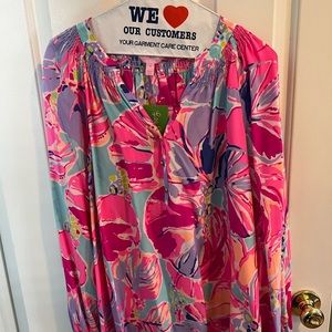 Lilly Pulitzer Elsa Silk Top